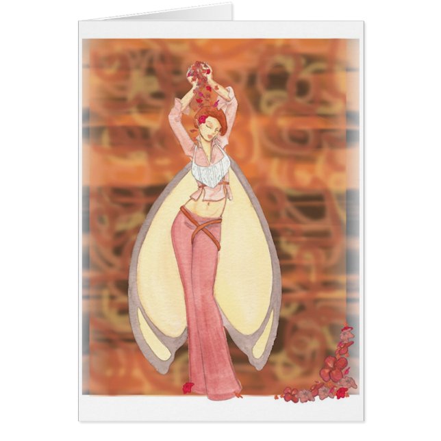 God morgon hälsningskort (Framsidan)