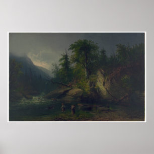 God morgon i Adirondacks Poster