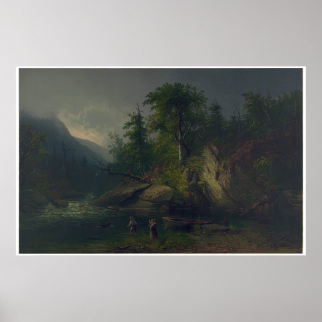 God morgon i Adirondacks Poster (Framsidan)