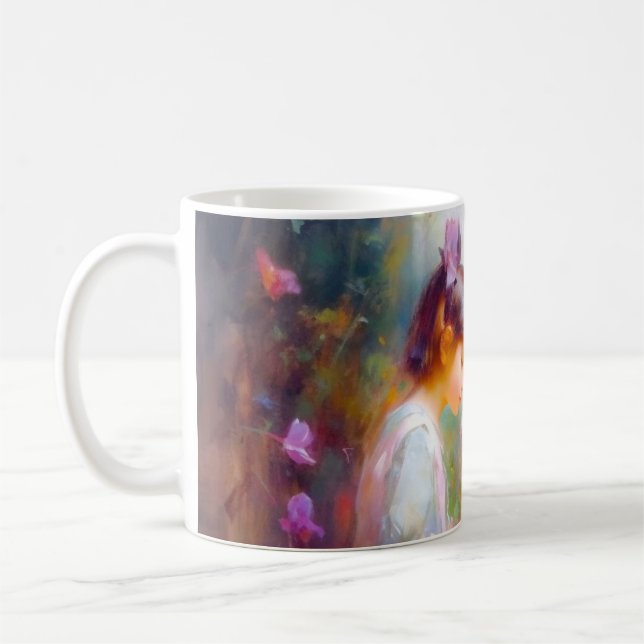 God morgon i en Garden Kaffemugg (Vänster)