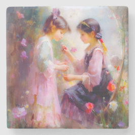 God morgon i en Garden Stenunderlägg