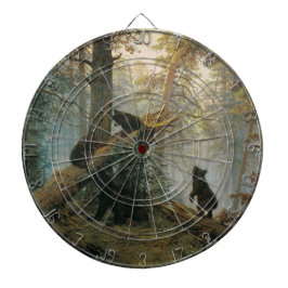 God morgon i en Gräs-skog (Bears i Skogen) Darttavla