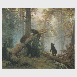 God morgon i en Gräs-skog (Bears i Skogen) Presentpapper