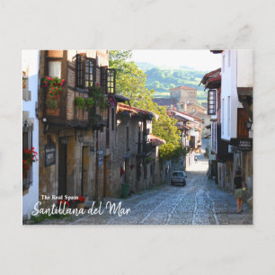 God morgon i Santillana del Mar - Real Spanien Vykort