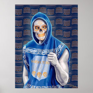 God morgon Joe Print, Poster Pappert värde (projek