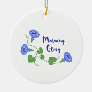 God morgon julgransprydnad keramik