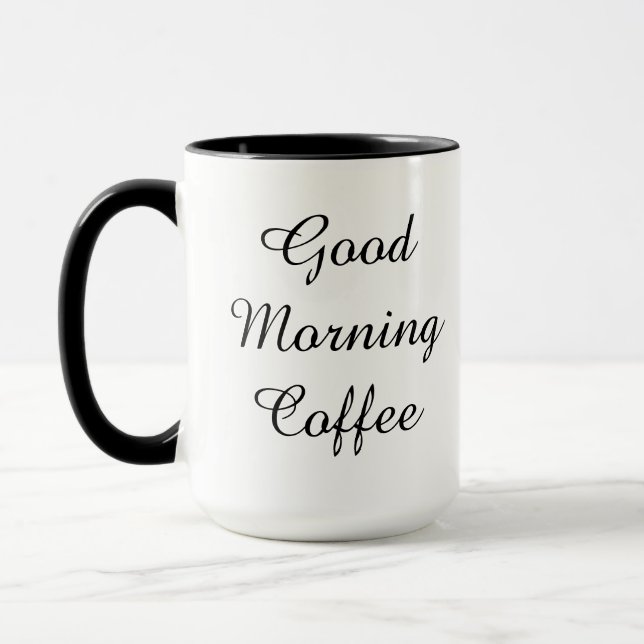God Morgon Kaffe | 11 oz Mugg (Vänster)