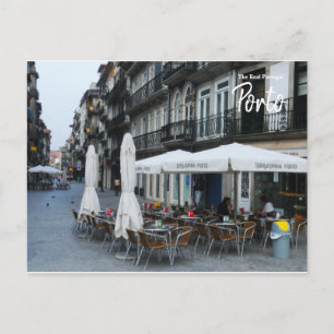 God morgon-kaffe i Porto- Real Portugal Vykort