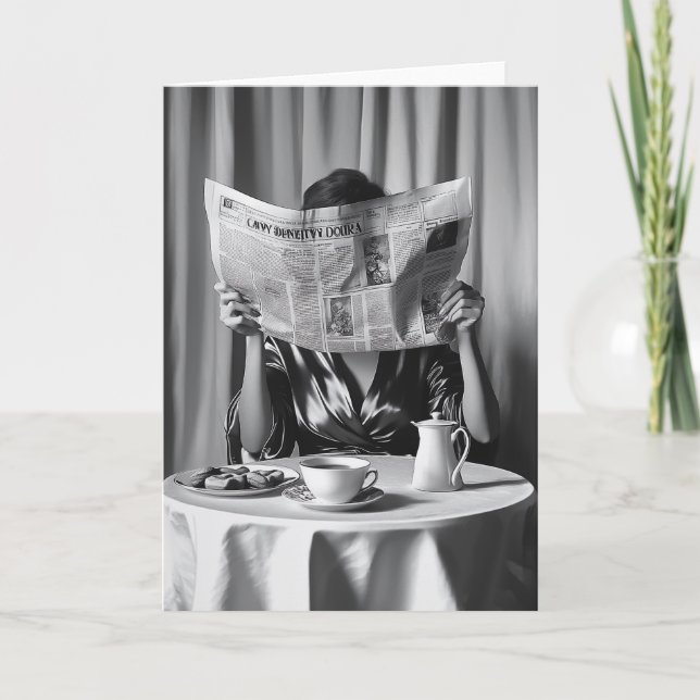 God morgon: Kaffe, nyheter och service Inbjudan (Framsida)