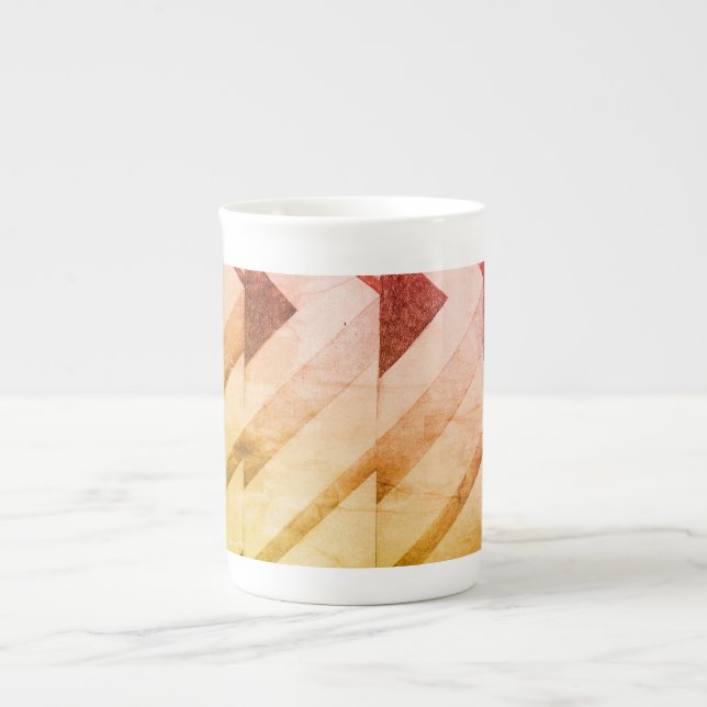 "God morgon Kopp i kaffe" Benporslin Mugg (Framsidan)