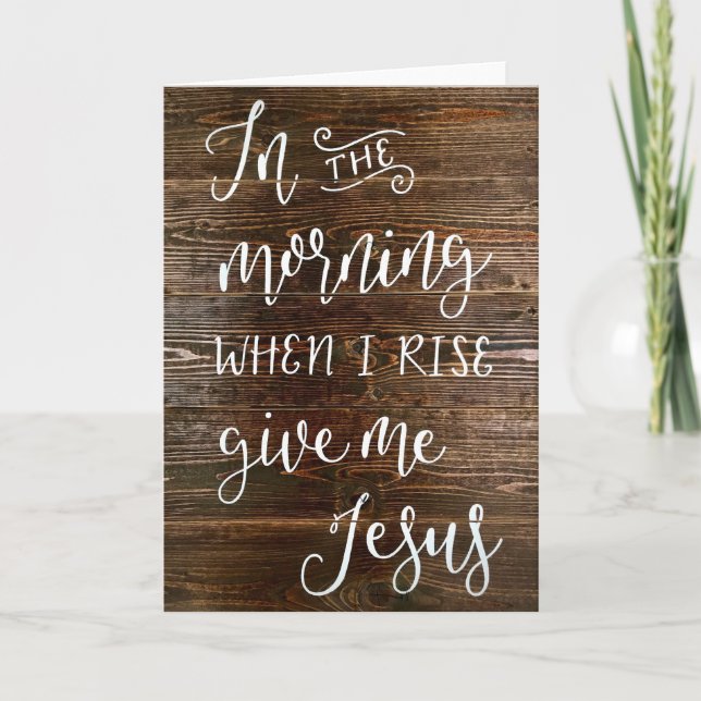 God morgon kort (Framsida)