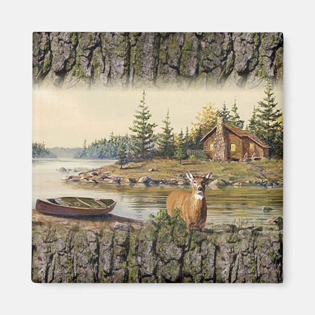 God morgon Land Living Magnet (Framsidan)