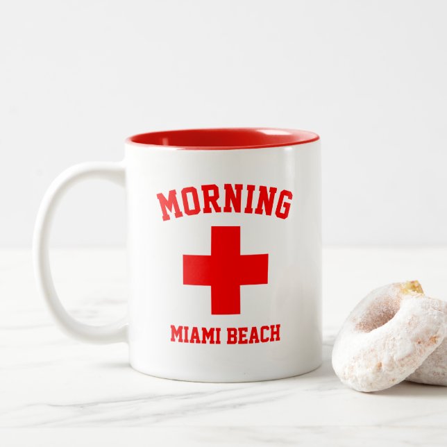 God morgon Lifesaver Personalize Coffee Mugg (Med munk)