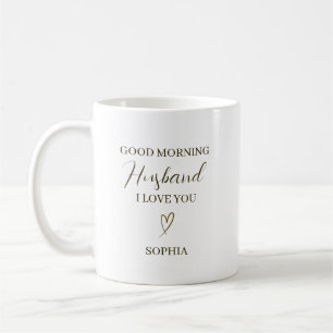 God Morgon Make Personlig Romantisk Present Kaffemugg