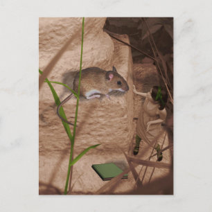 God morgon, miss Mouse... Vykort