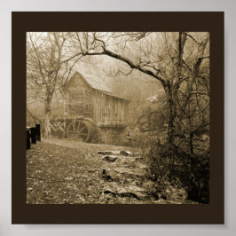 God morgon Mist Poster