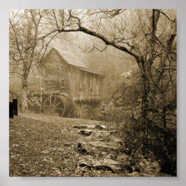 God morgon Mist Poster