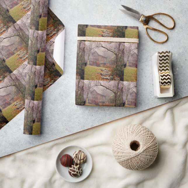 God morgon Mist Presentpapper (Hantverk)