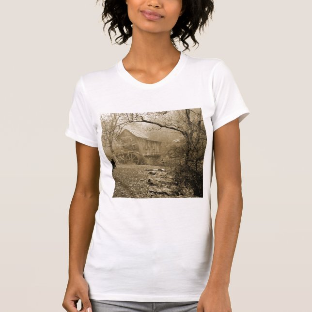 God morgon Mist T-shirt (Framsida)