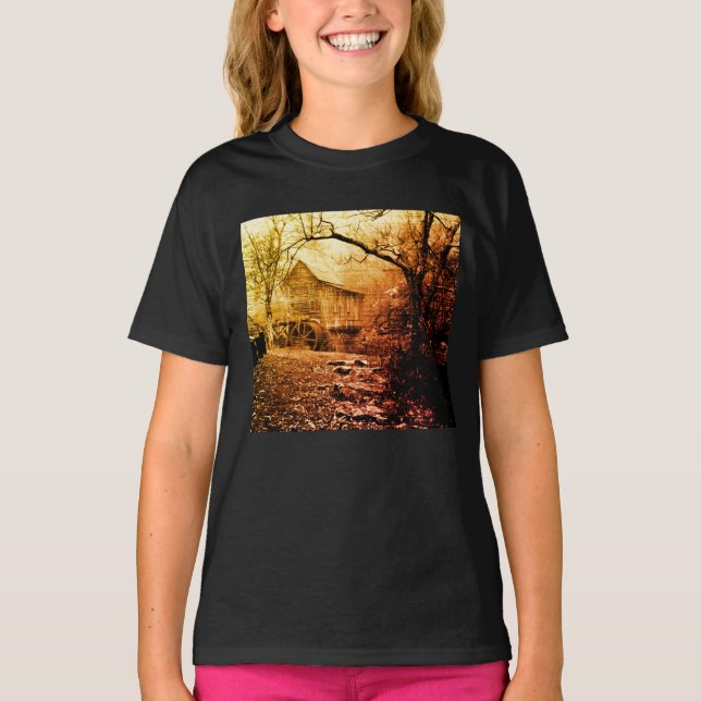 God morgon Mist T Shirt (Framsida)