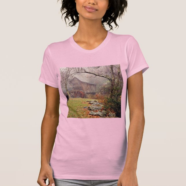 God morgon Mist Tee Shirt (Framsida)