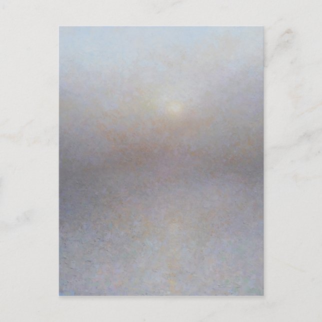 God morgon Mist Vykort (Framsida)