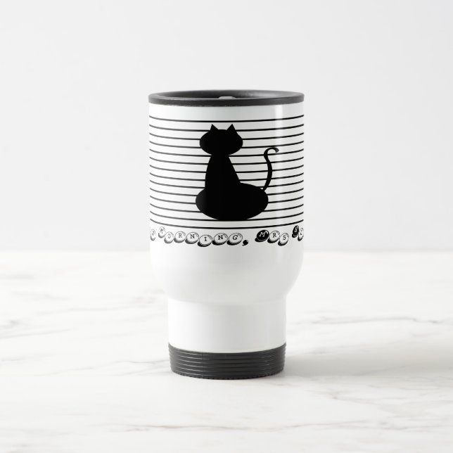 God Morgon Mrs Black Rostfritt Resemugg (Center)