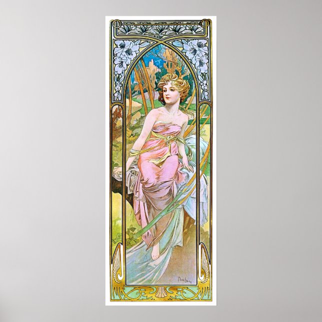 God morgon, Mucha Poster (Framsidan)
