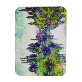 God morgon, nära Vetheuil Claude Monet Magnet