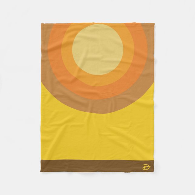 God morgon, natt (Natton) - Blanket Fleecefilt (Framsidan)