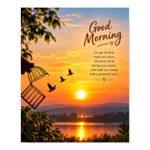 God Morgon – Omfamna Fred & Släpp Tag