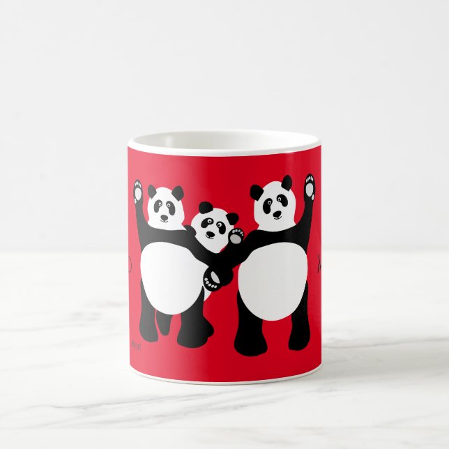 God Morgon Panda Mugg (Center)