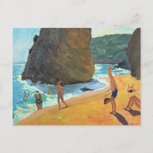 God morgon Platja dos Rosais Costa Brava 1997 Vykort