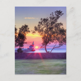 God morgon Rays Vykort