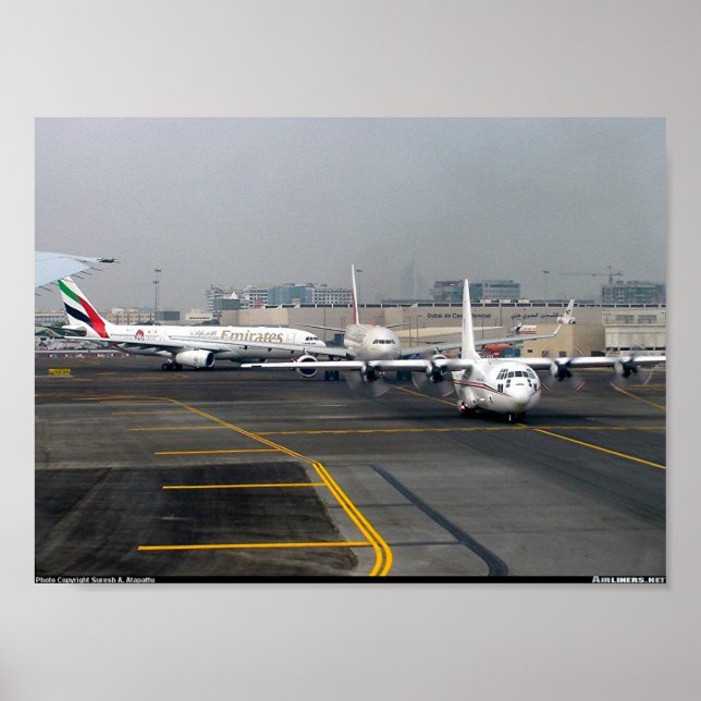 God morgon Rush Hour i Dubai Poster (Framsidan)