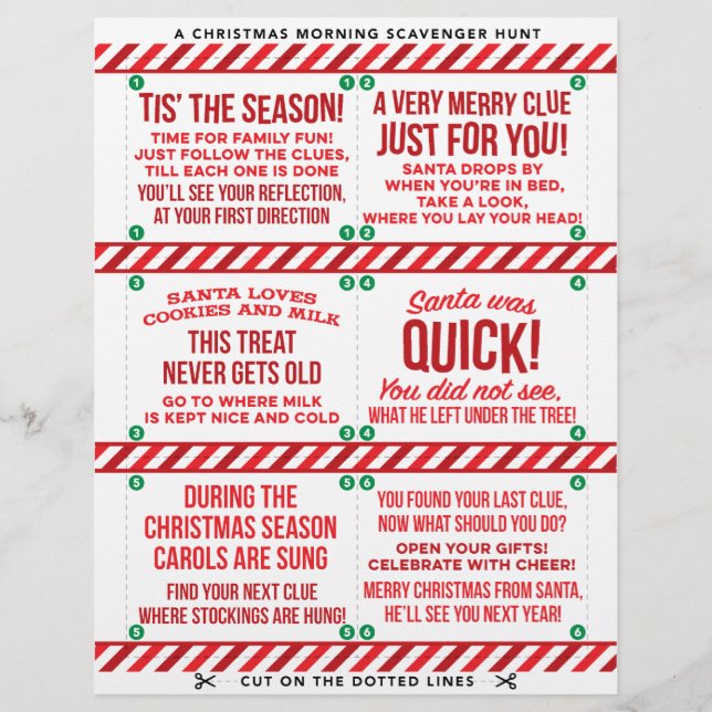 God morgon Scavenger Hunt (Framsida)