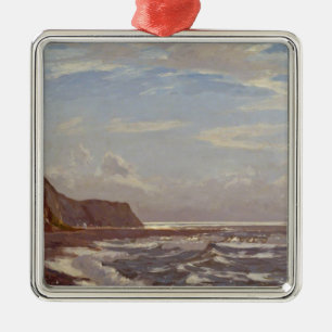God morgon Seashore på Isle of Wight Julgransprydnad Metall