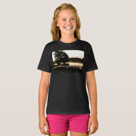 God morgon Sjö Scene Gccna T Shirt
