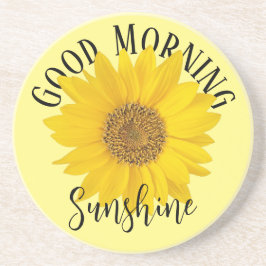 God Morgon Solsken Gul Solros Underlägg