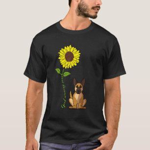 God morgon solsken kärlek min tyska vallhund t shirt