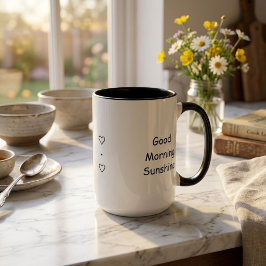 God Morgon Solsken | Perfekt presentidé Mugg