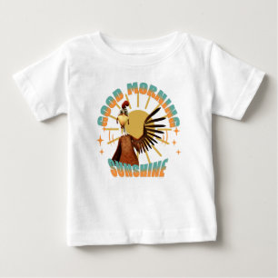 God Morgon Solsken Rolig Tupp T Shirt