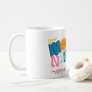 God Morgon Solsken – Sött & Färgglatt Muggdesign Kaffemugg