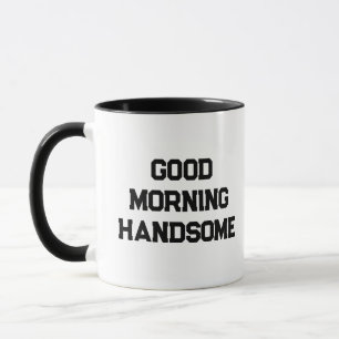 "God Morgon Stilig" Charmerande Typografi Present Mugg