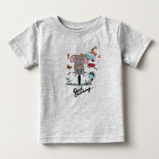 God Morgon T-Shirt (Framsida)