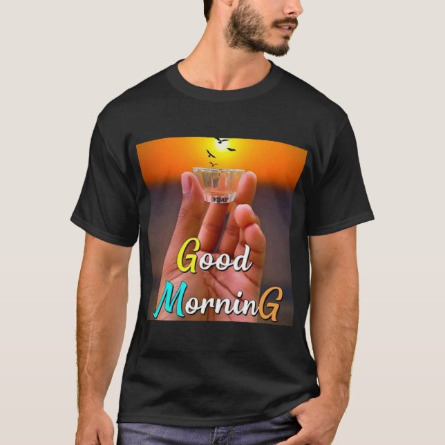 God morgon T-shirt (Framsida)