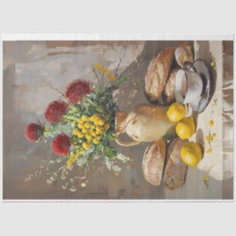 God morgon Tea Australian Natives Decoupage Papper