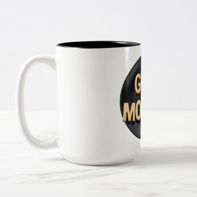 God morgon Två-Tonad mugg (Vänster)