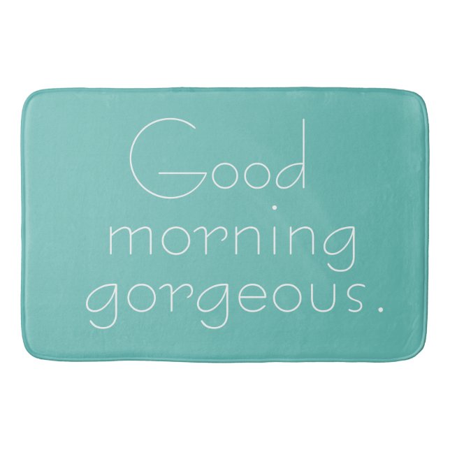 God morgon underbar badrumsmatta (Framsidan)