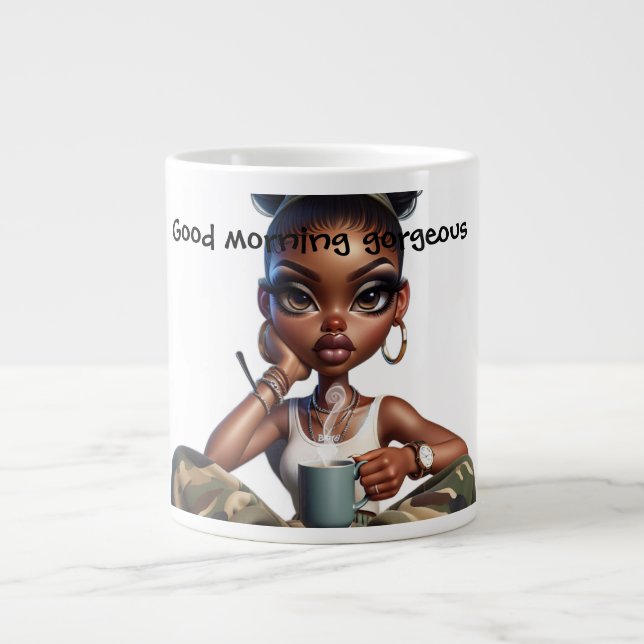 God morgon underbar jumbo mugg (Framsidan)